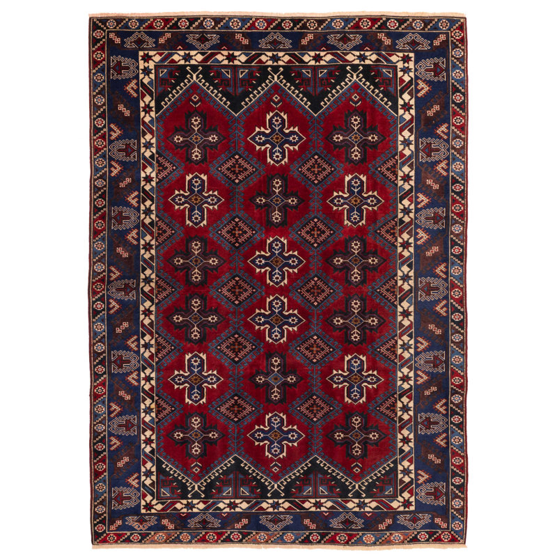 Oushak Red Rug 6'7" x 9'1"