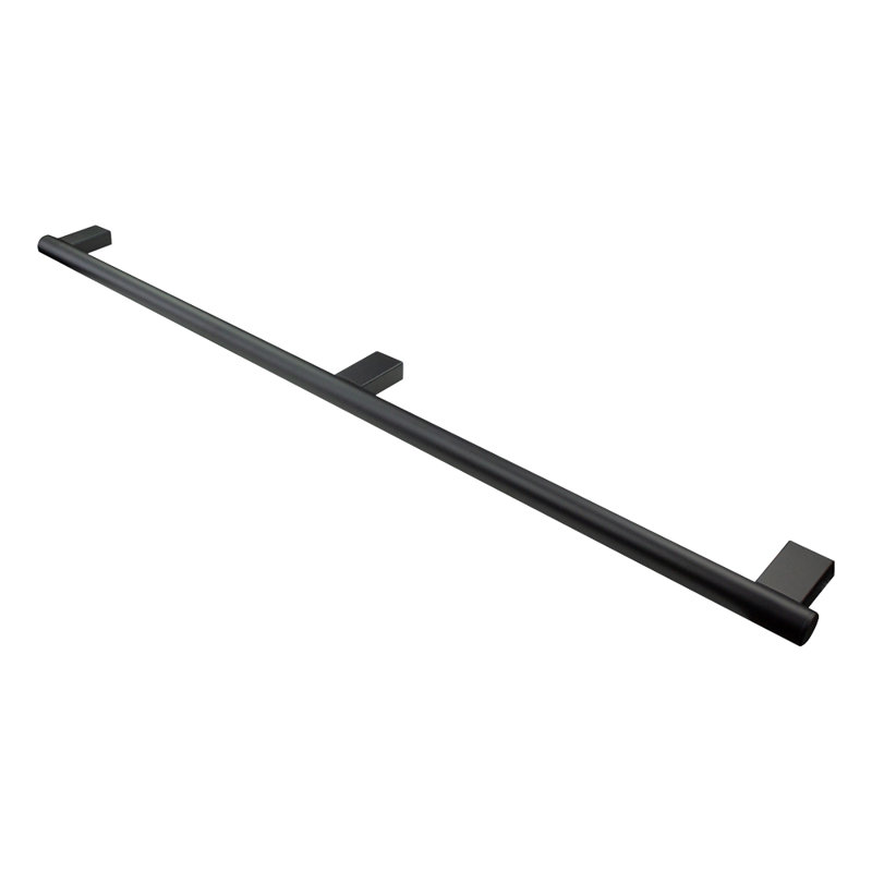 Barre d'appui en acier inoxydable Maddox, l 31,5 po, Noir