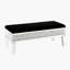 Banc de rangement en similicuir Eppie
