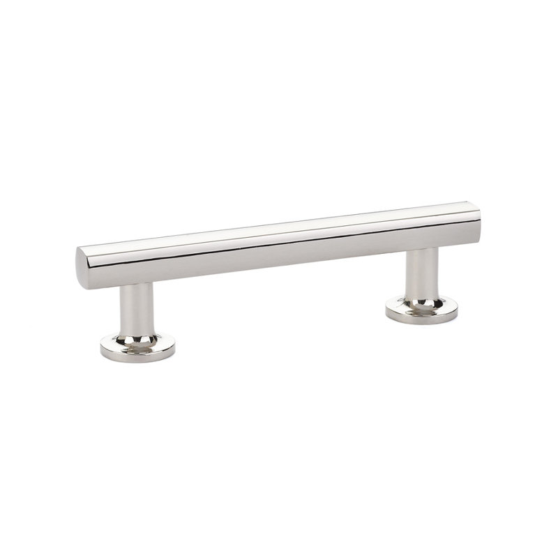 Freestone 6" Center to Center Bar Pull, Polished Nickel Lifetime, 4"