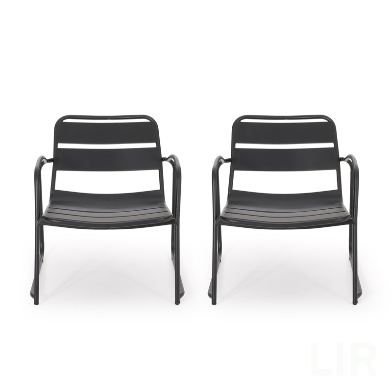 CONRAD CHAIR, chaise, Matte Black