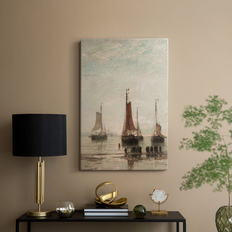 Impression nautique rétro XLIV - galerie Cavas, H 48 po x l 32 po