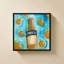 Apertivo and Oranges par Nola James - Impression sur toile