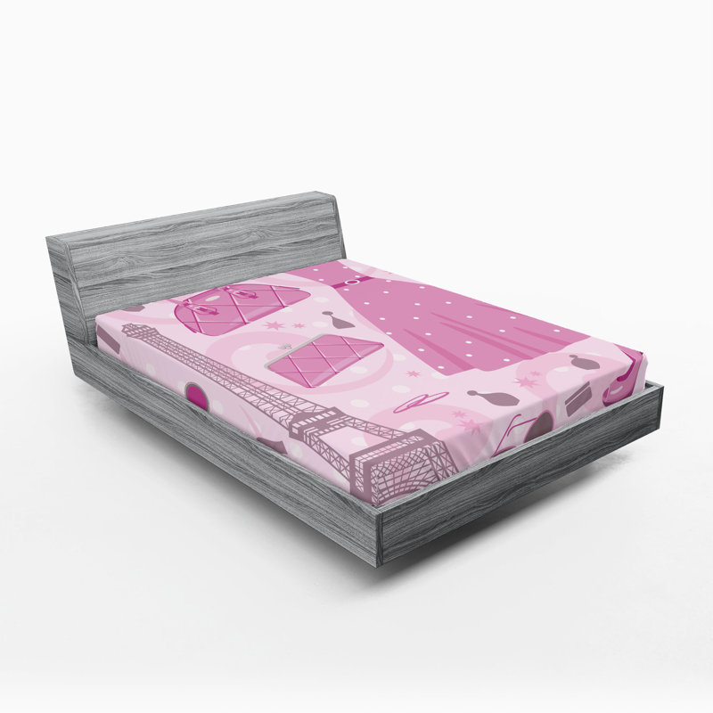 Ensemble de 2 draps et robes Ambesonne, Drap-housse simple TG