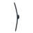 16" Rubber Wiper Blades, 40 cm Universal Replacement Wind Shield Wiper