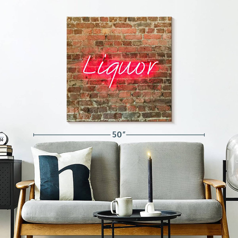Enseigne néon Tergel Liquor
