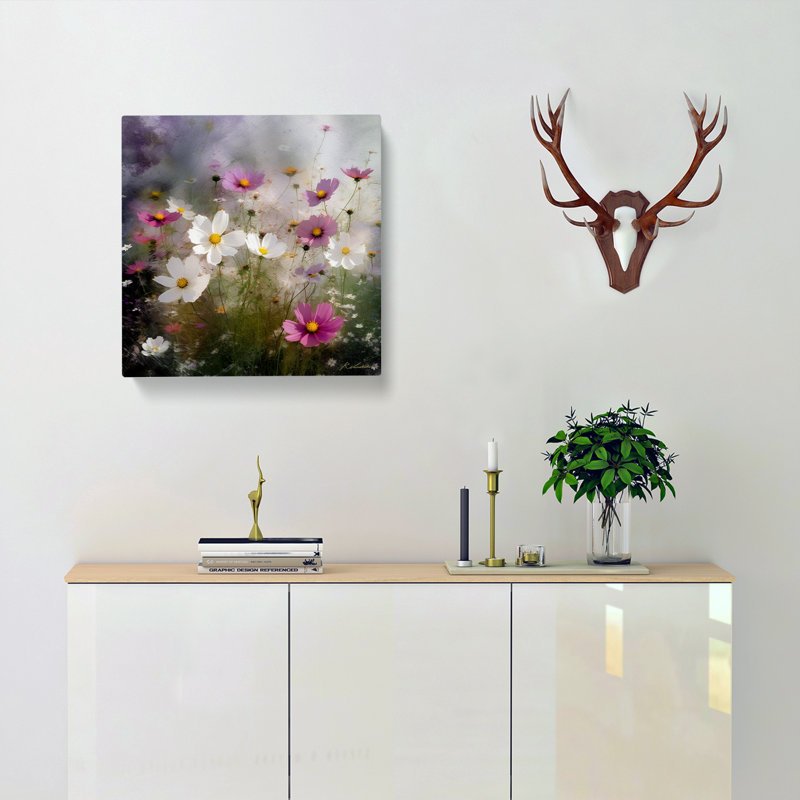 Cosmos Impressionism - Print, 50cm H x 50cm W x 3cm D