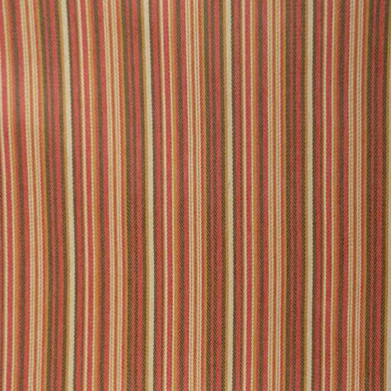 Wesco Oxnard Stripe Fabric, Red Pepper