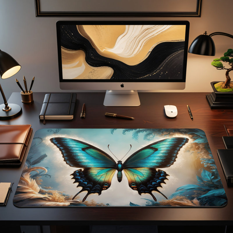 Polyester Desk Pad, 23.6x13.8