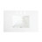 35'' H x 36" W Single Bathroom Vanity With Stain-resistant Carrera White Quartz Top and Single Sink-1706116424