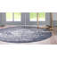 Tapis gris-bleu Onamia-1001564961