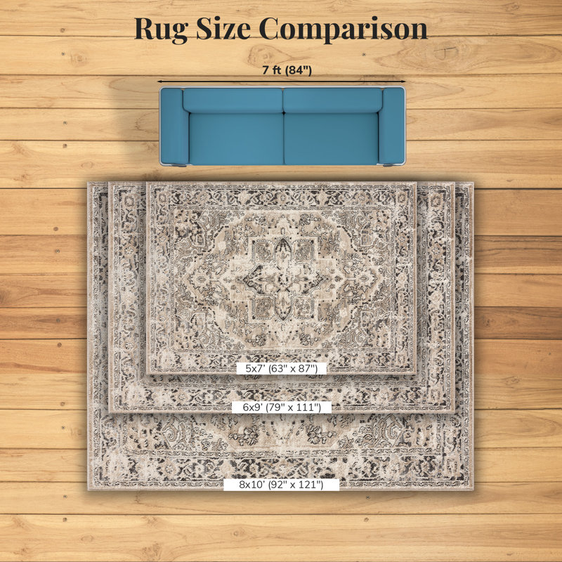 Moroccan Indoor Rug, Rectangle 6' x 9'