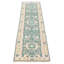 Tapis unique bleu sarcelle 2 pi 5 po x 9 pi 10 po Juanes