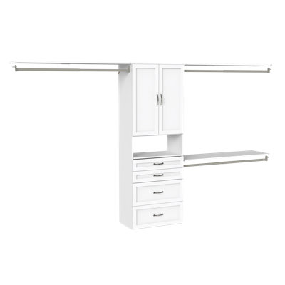 SuiteSymphony Hanging Tower Reach-In Closet Set