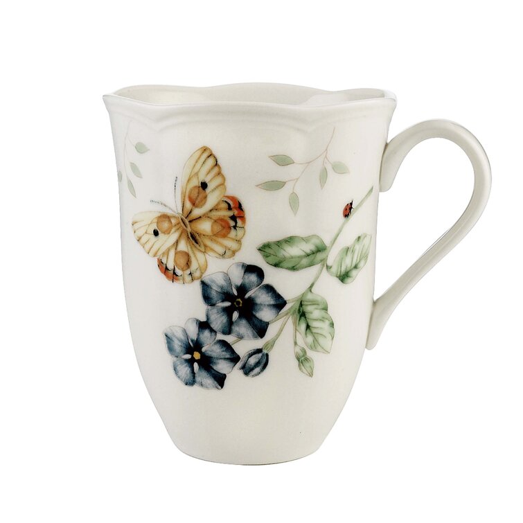 Lenox Butterfly Meadow Orange Sulphur Mug