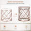 Glass Top Nesting Tables