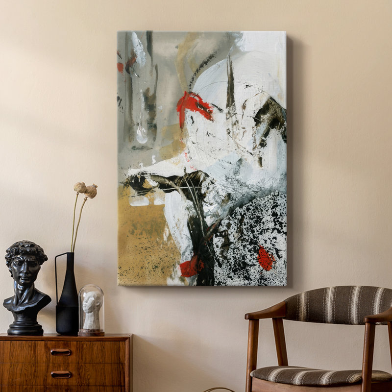 Lune sur terre I - galerie Cavas sur mesure, H 48 po x l 32 po