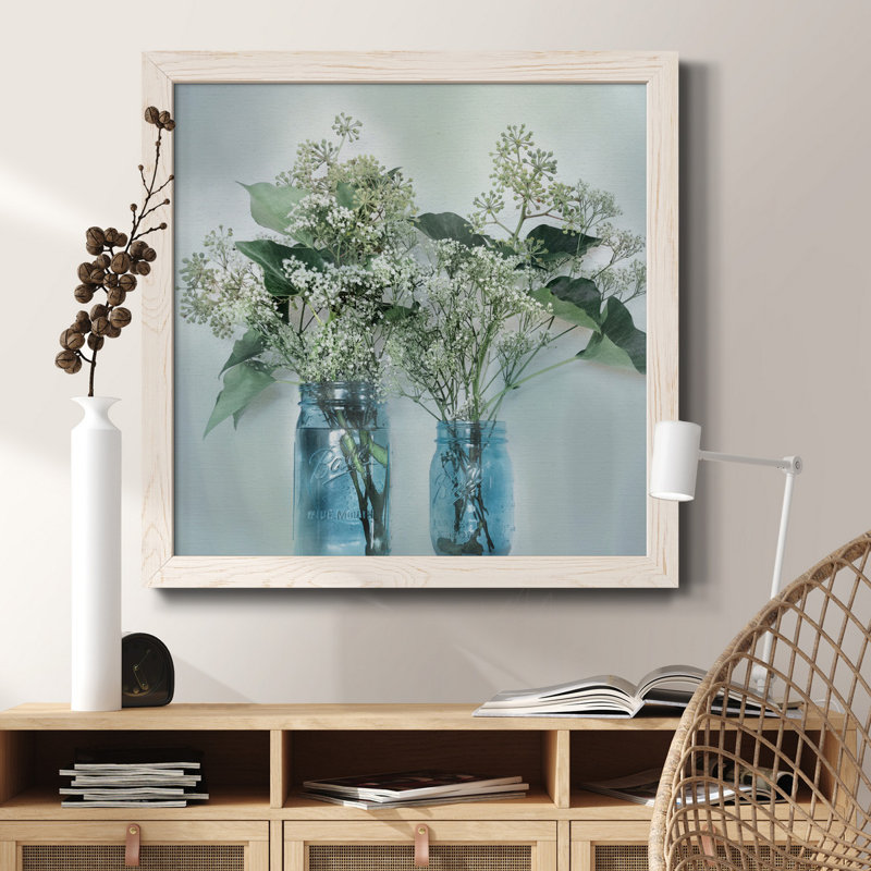 Spectrum Colors II - Peinture sur toile encadrée, H 34,5 po x l 34,5 po x P 1 po, Cadre blanc