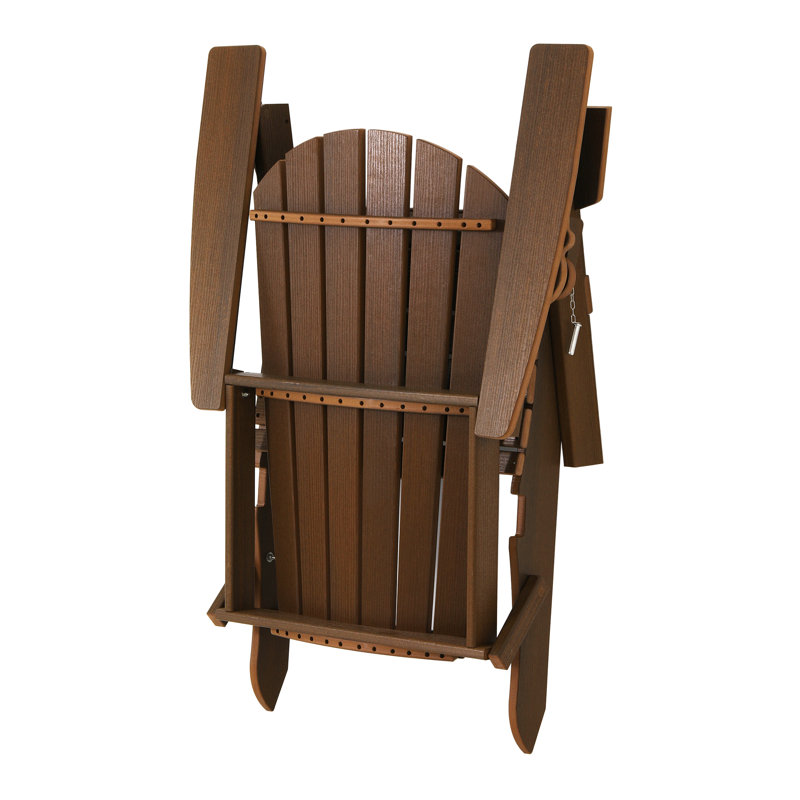 Chaise Adirondack pliante, Brown