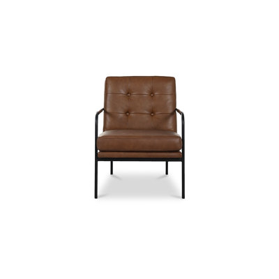 Sterling Accent Chair Brown Leather