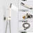 Brushed Nickel Shower Assembly Package - 10 Inch Rain Head, Handheld Shower, Precise Temperature Control, Corrosion In Look 10" High Flow, Leak- Design