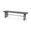 Banc en bois Mayweather