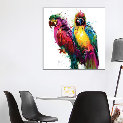 Tropical Colours 1 Piece Wrapped Canvas Painting