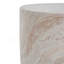 Table d'appoint Barrel Travertine