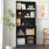 5 Tier Book Shelf,  71" H Large Bookcase, Standing Wood Display Book Shelf For Living Room, Office, Library