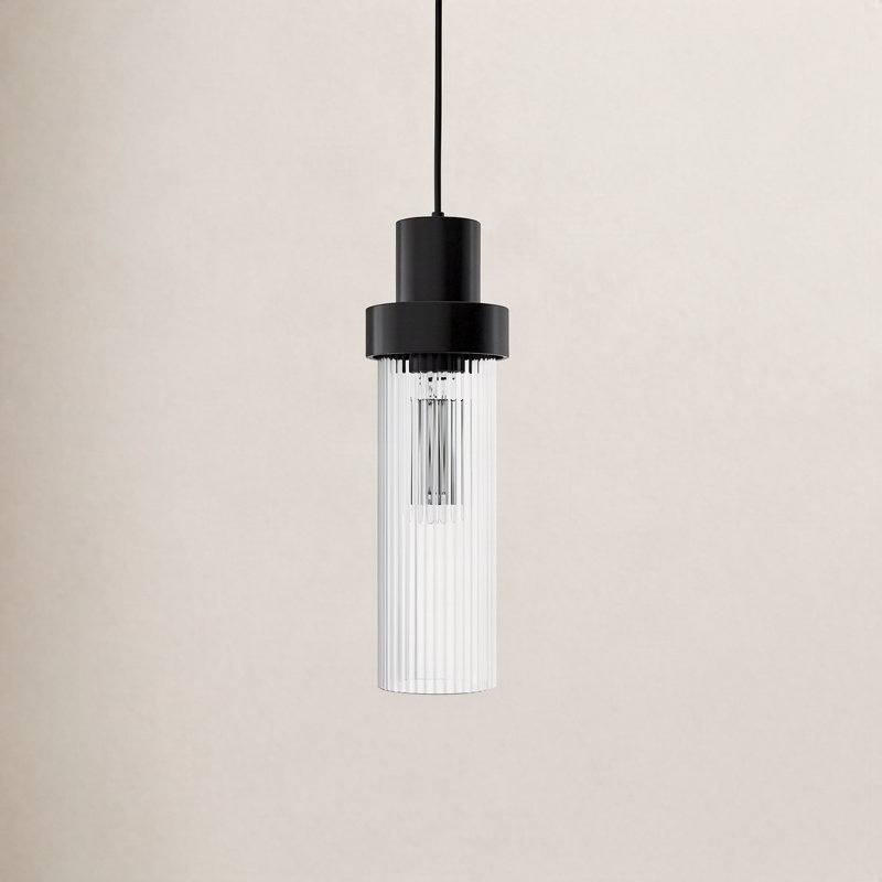 Hermit 1 - Light Single Pendant, Matte Black