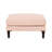 Contemporary 5Pcs Modular Sectional Set One Arm Chairs Armless Chair Ottomans L-Shaped Sectional Blush Pink Morgan Fabric-1142510748