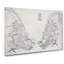 Two Roosters by Katsushika Hokusai - Wrapped Canvas Drawing - Wrapped Canvas-55372077
