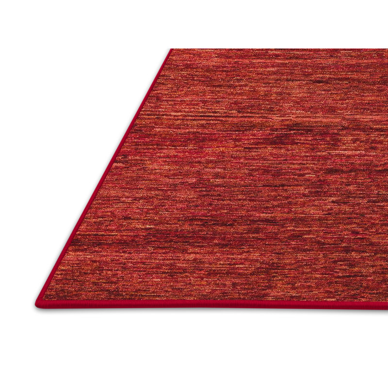 Tapis décoratif multicolore à motif abstrait, Rectangle 6 pi x 9 pi