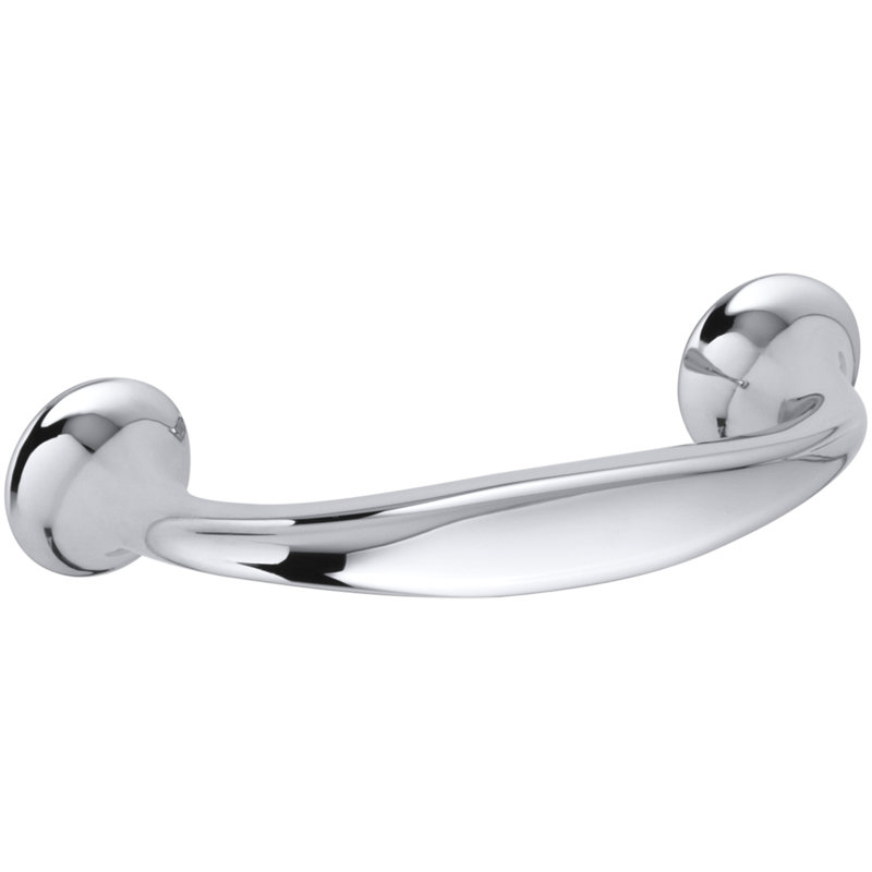 Forte 3" Center to Center Handle Arch Pull, Chrome poli