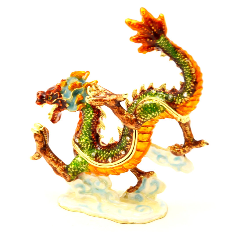 Asian Metal Decorative Box