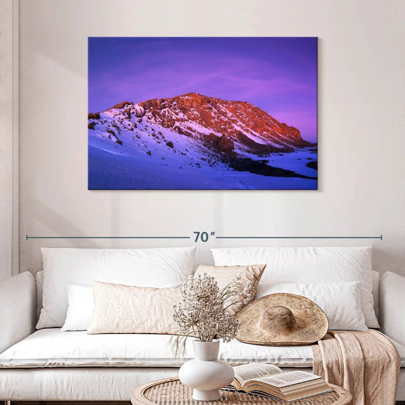Nicci Mount Kilimanjaro Alpenglow, 30'' H x 45'' W