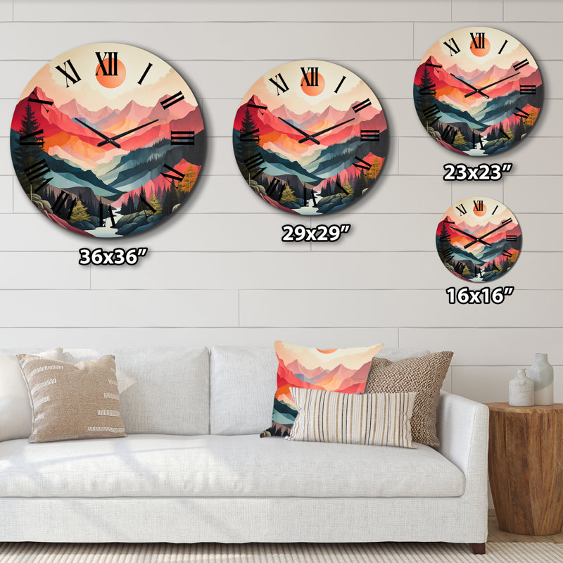 Horloge murale Chandita, Petit