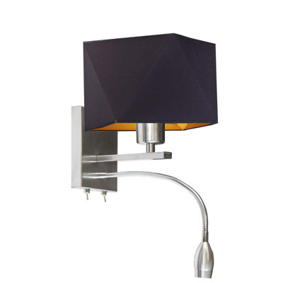 Dareau Steel LED Armed Sconce