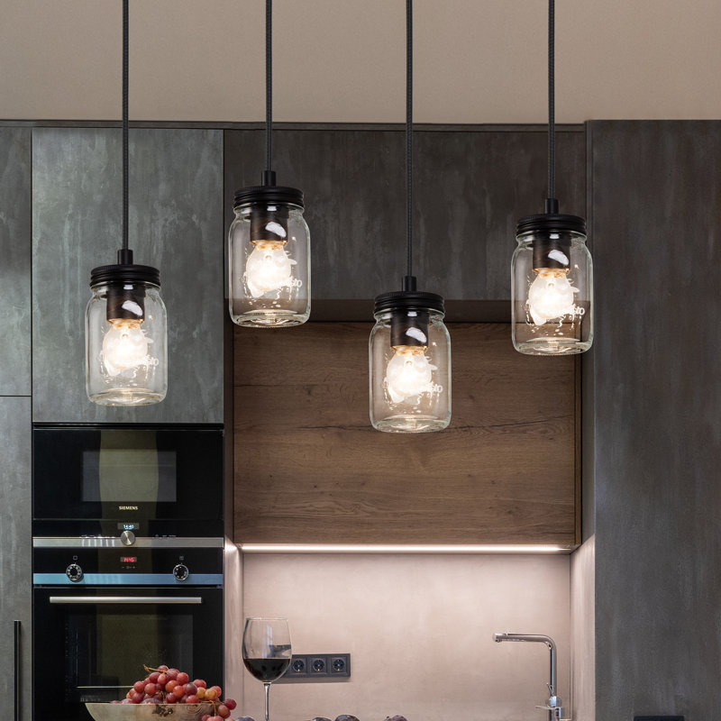 Luminaire suspendu en pot 1 lumière Laila