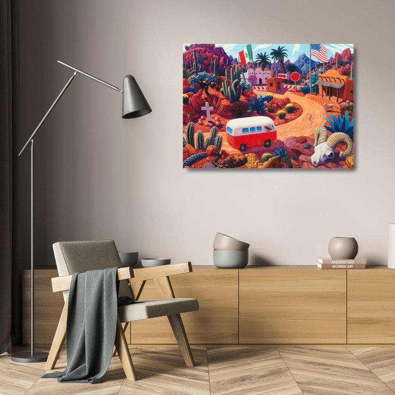 Gringo Pass, 17" H x 24" W