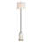Marble-Inspired Base Metal Floor Lamp