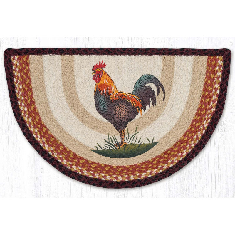  SCP-471 Rustic Rooster Printed Slice 18"x29"