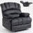 Large Manual Recliner Chair in Fabric for Living Room-1662997282