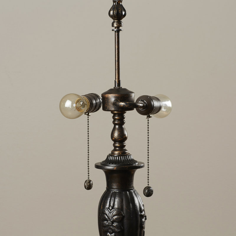Lampe de table 27" rose Eric
