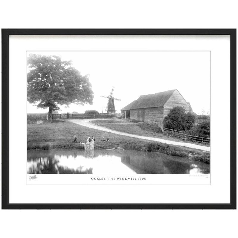 Ockley, The Windmill 1906 by Francis Frith - Single Picture Frame Print, 45cm H x 60cm W x 2.3cm D