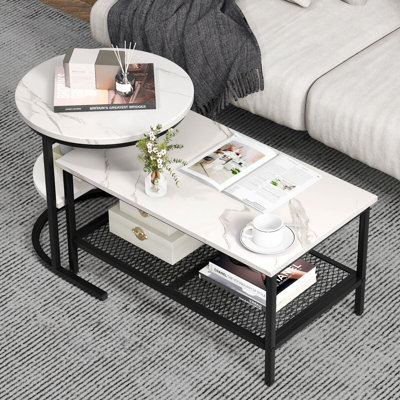 Demiko Coffee Table with Storage