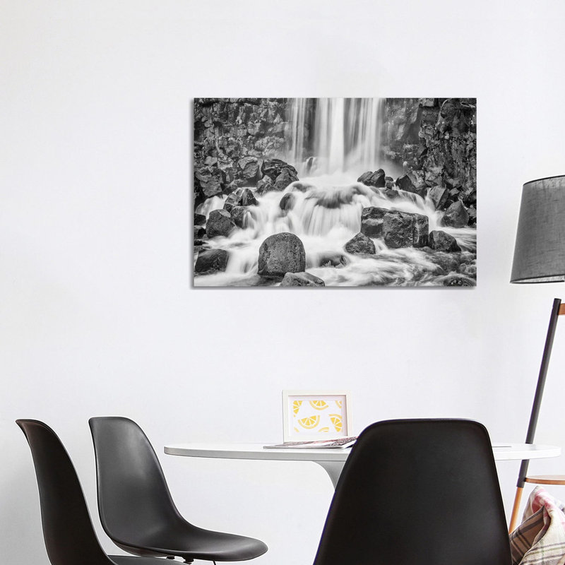 Iceland, Golden Circle, Oxarafoss by John Ford - Wrapped Canvas Print, 101.6 cm H x 66.04 cm W