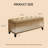 Brown Storage Bench-1104562617