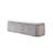 Orane Gray Linen Bench w/Storage