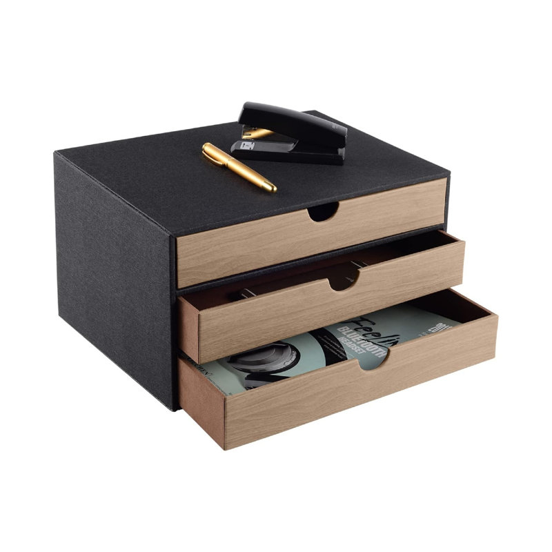 Leather / Faux Leather Desk Organiser